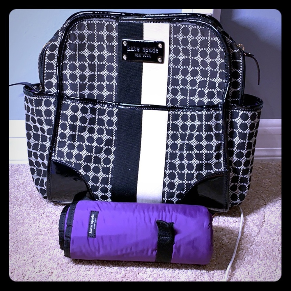 Kate Spade backpack diaper bag